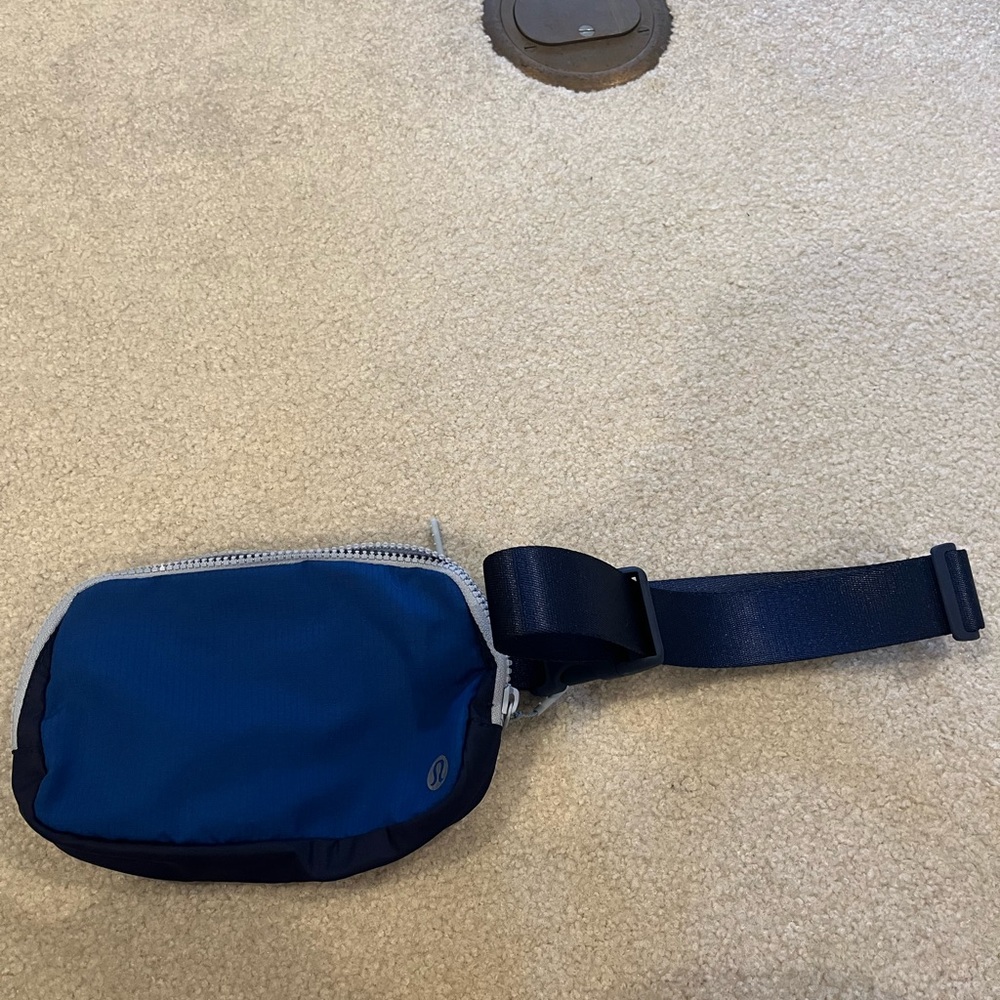Men's Blue Belt Bag